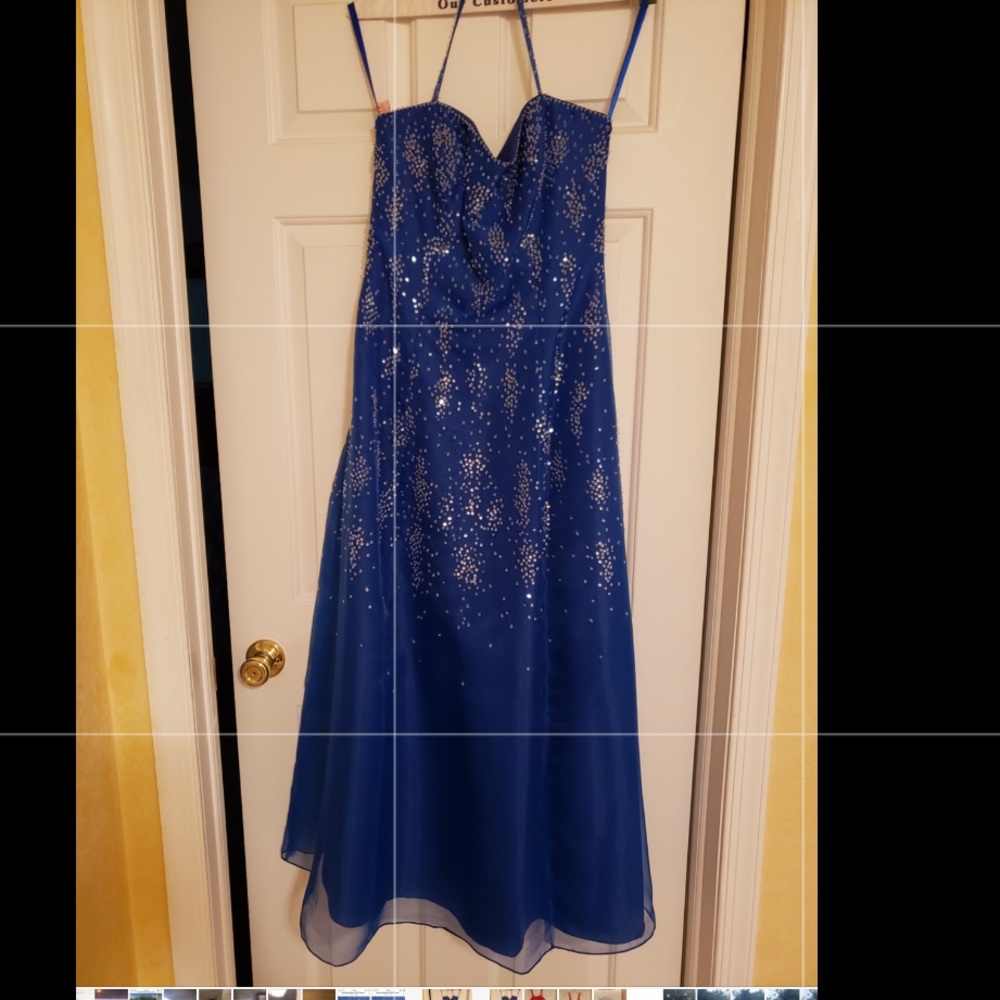 Royal Blue Formal Dress 👗